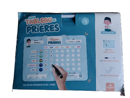 Tableau de prières garçon 