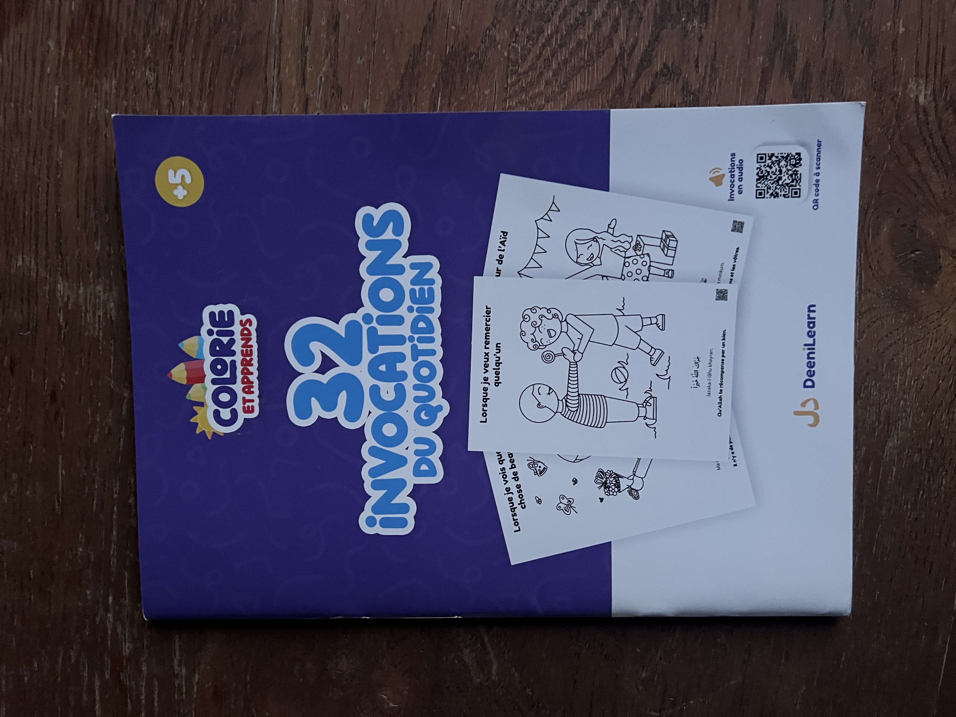 Livre de coloriage des Invocations du Quotidien