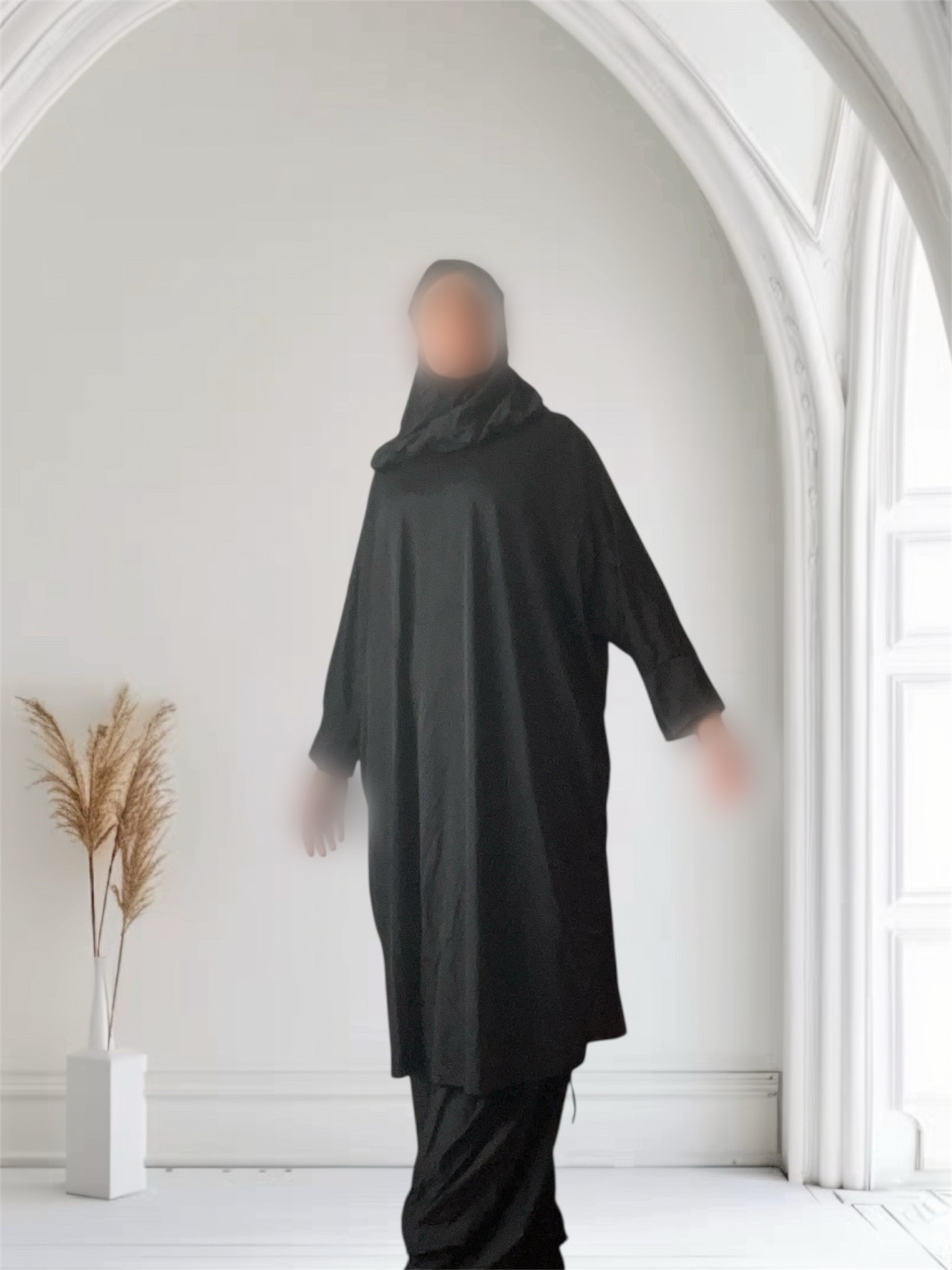 Jilbab de bain 💦 Keyna noir