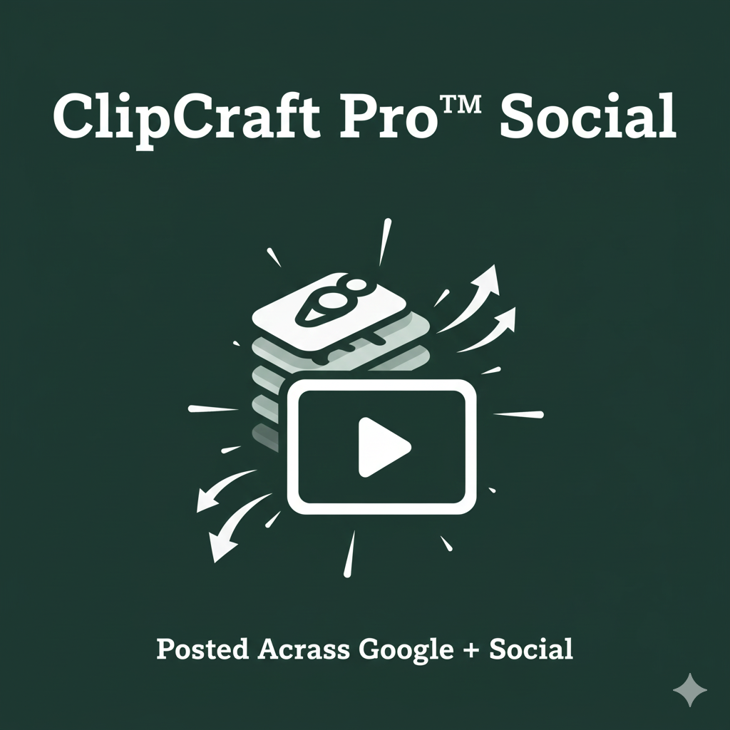 ClipCraft Pro™ Social