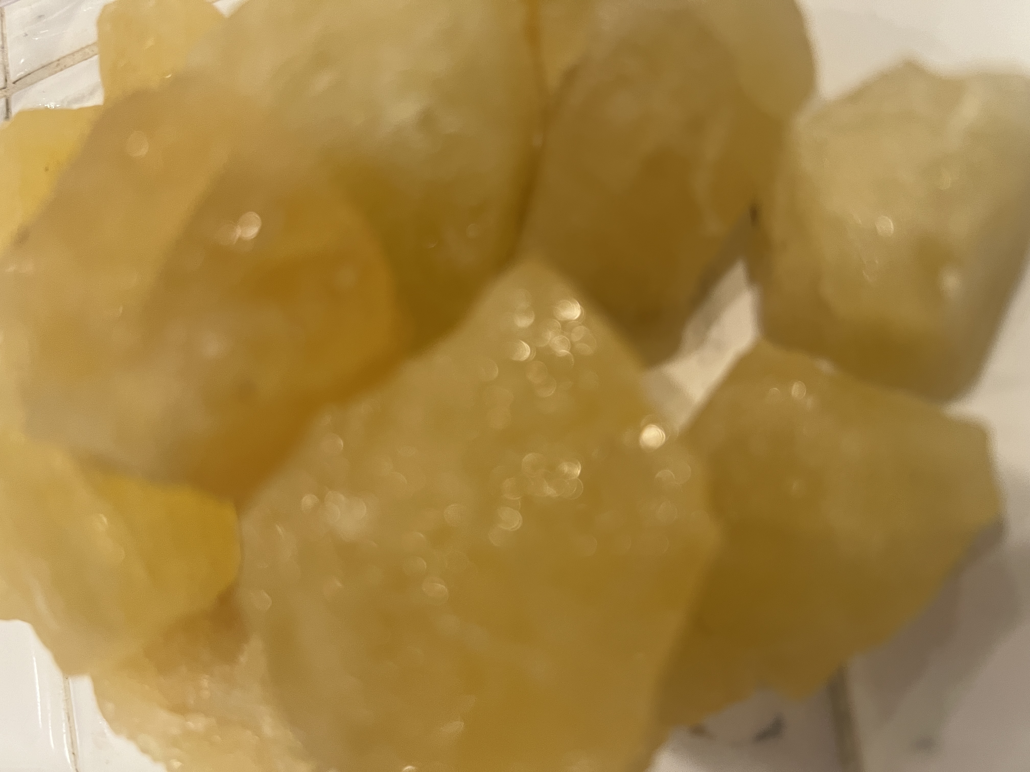 Raw yellow danburite From Tanzania