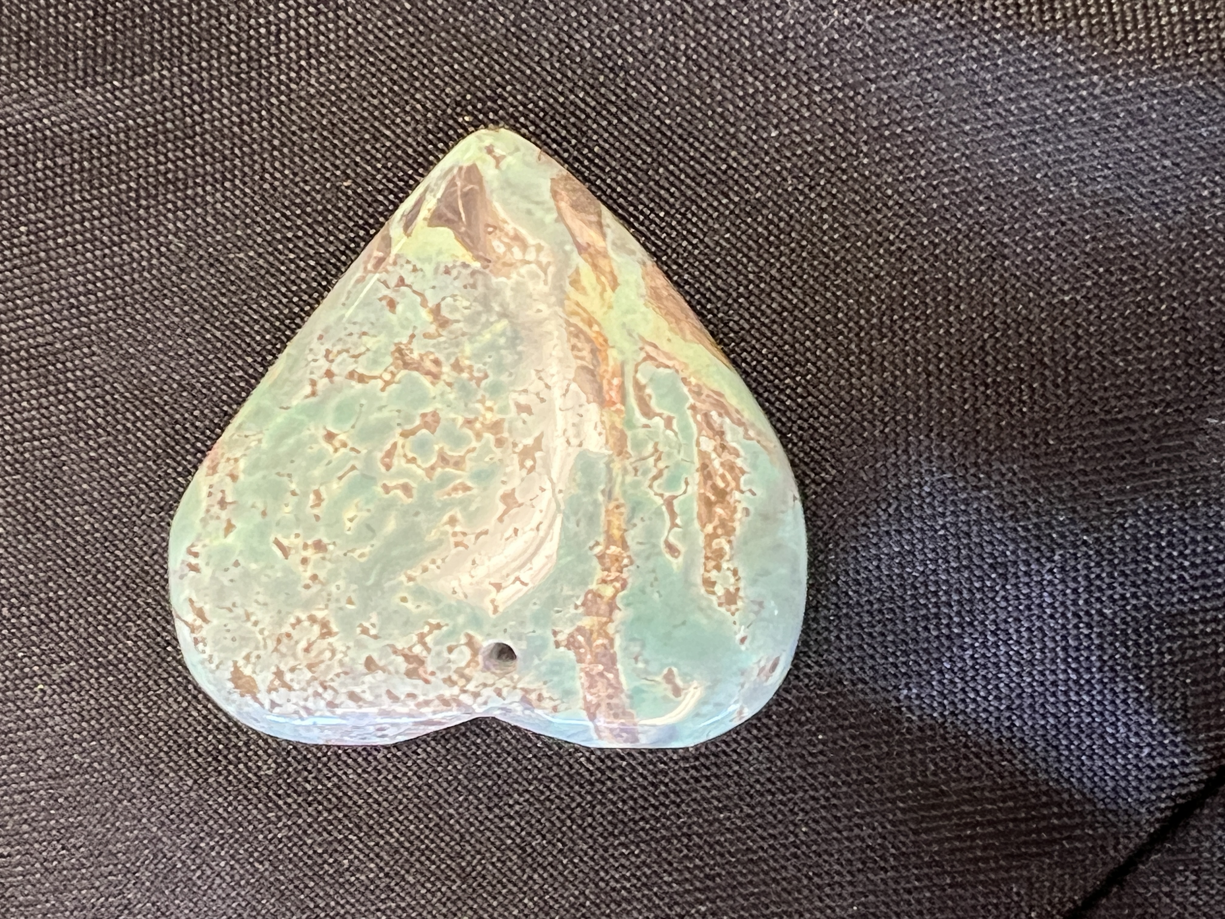 Heart-Shape Varisite /Turquoise Stone