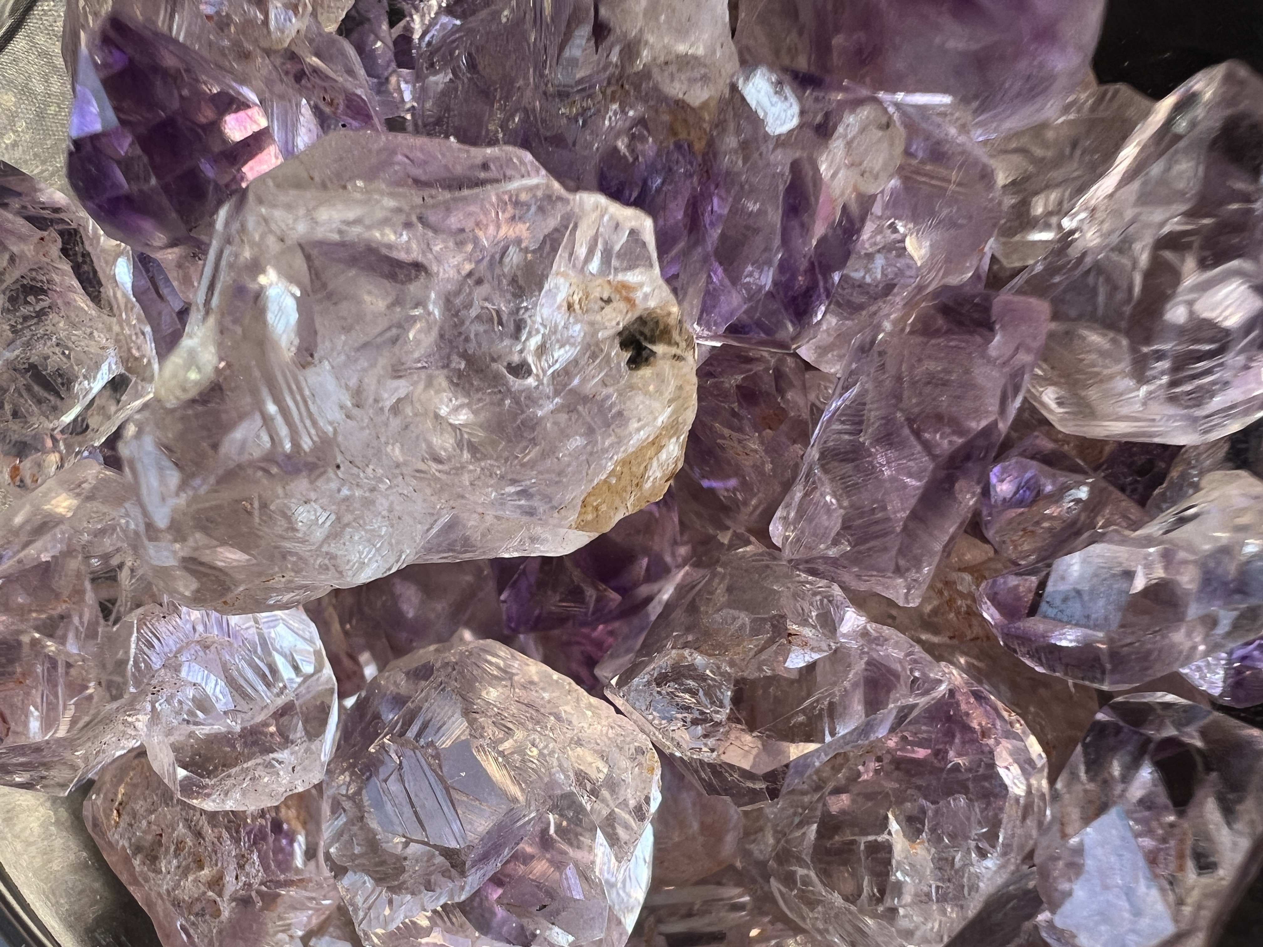 Raw Amethyst Crystals