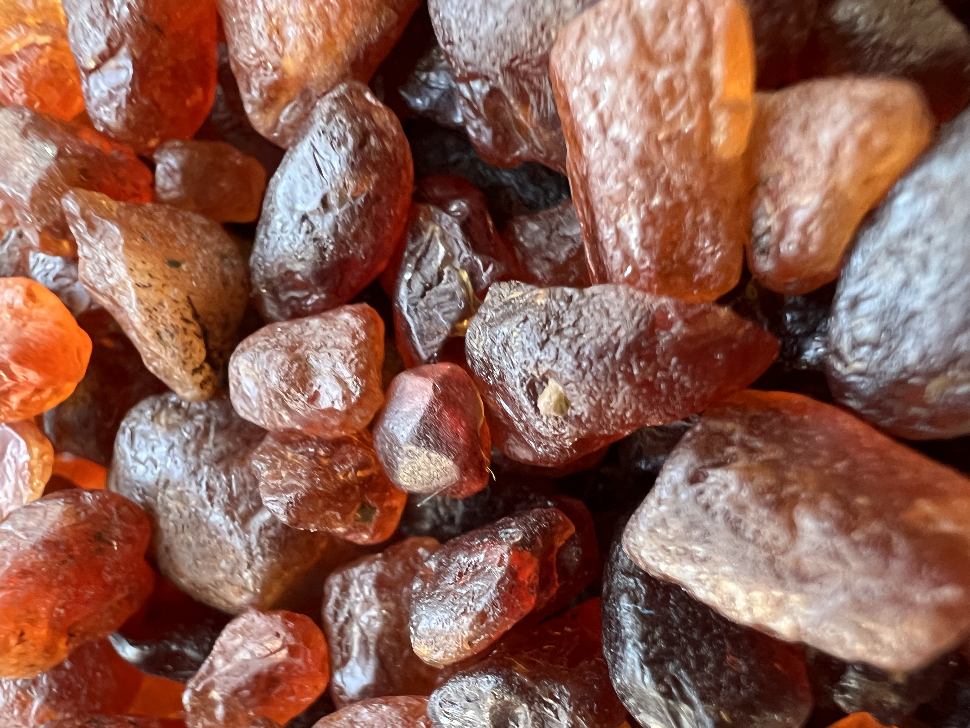 Raw Amber Stones