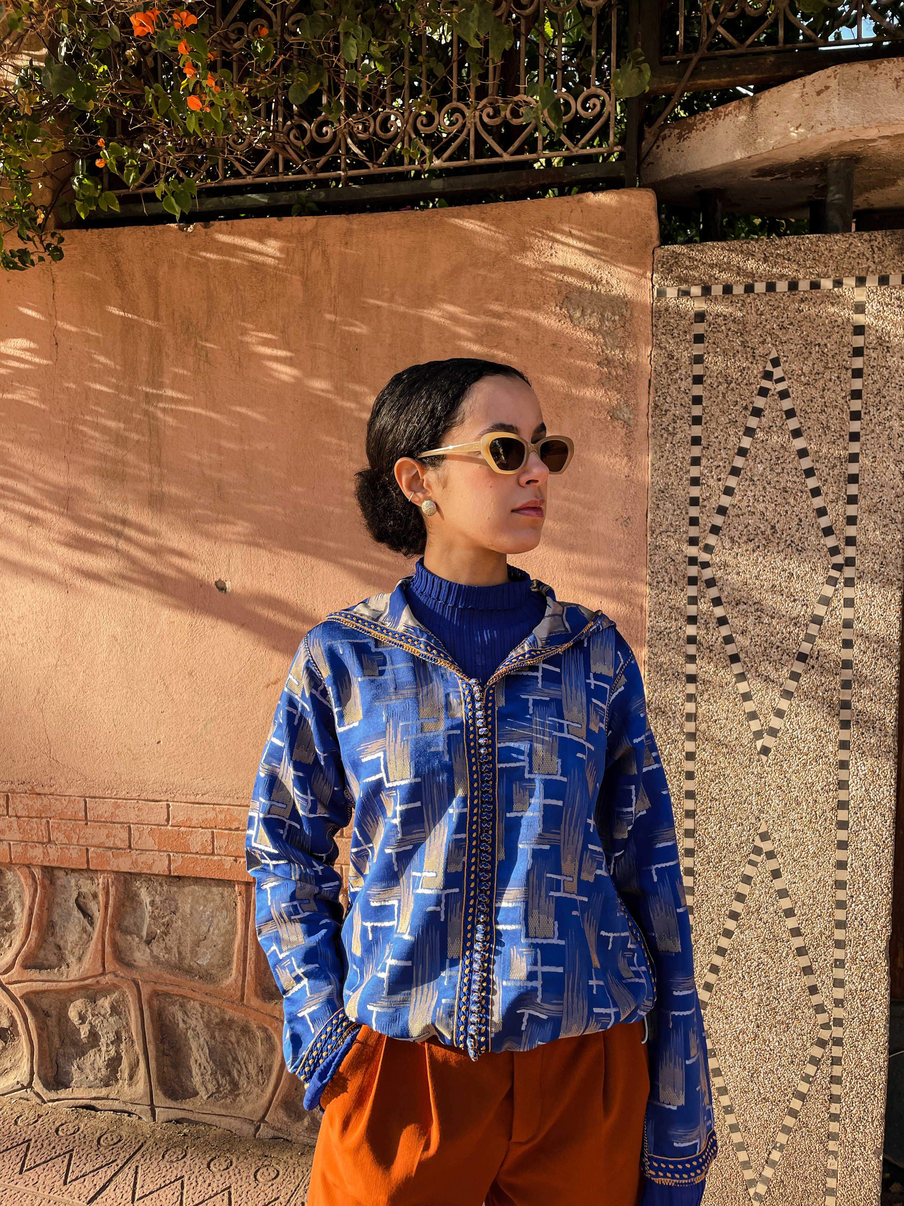 Blue Jellaba Hoodie UNISEX