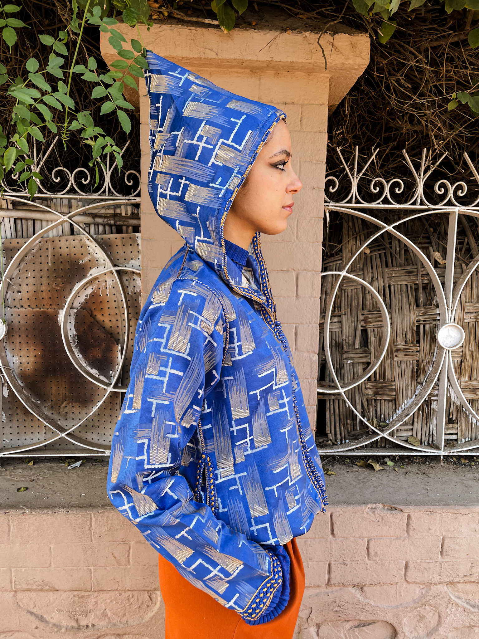 Blue Jellaba Hoodie UNISEX