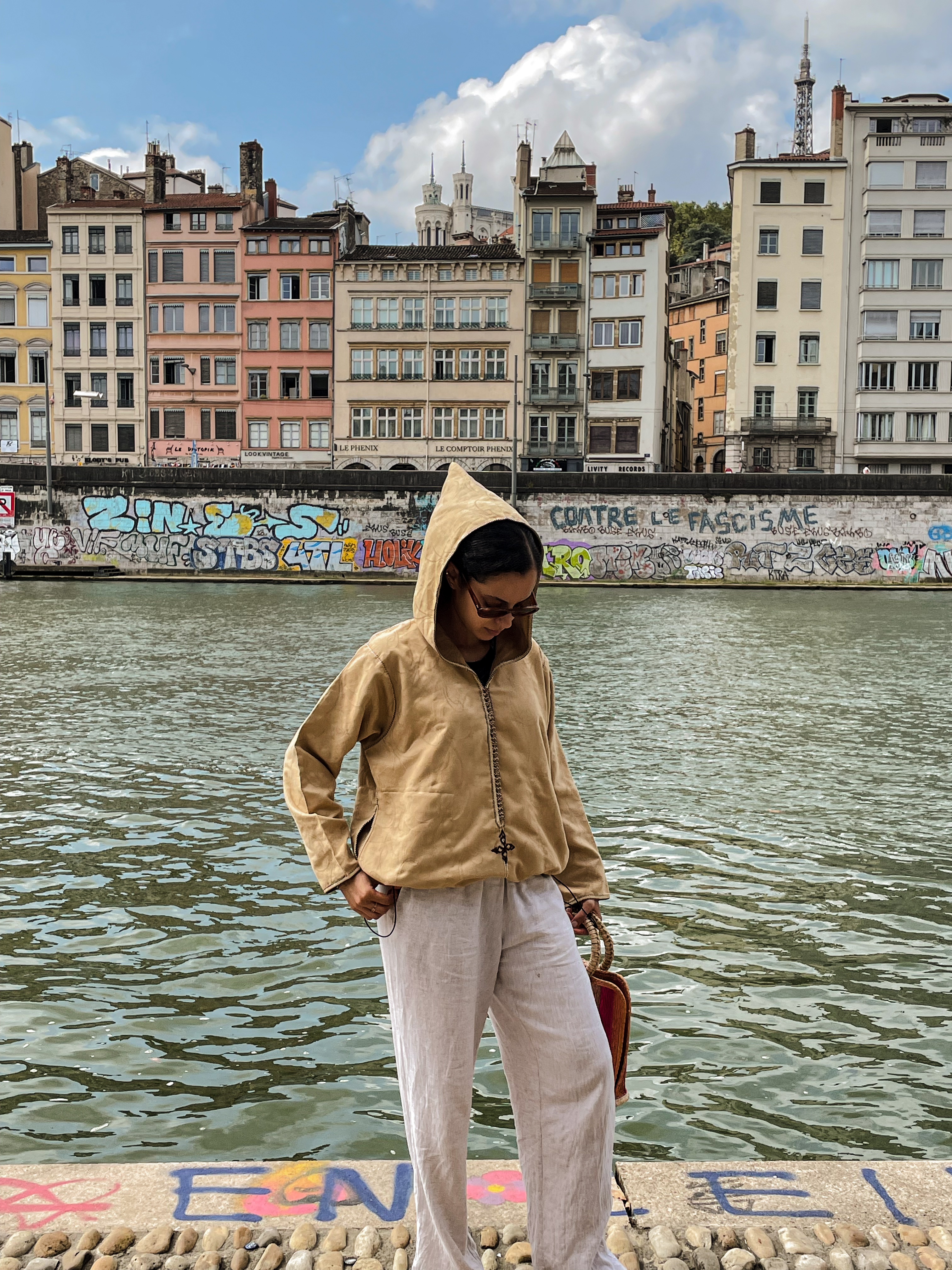 Sand Jellaba Hoodie UNISEX