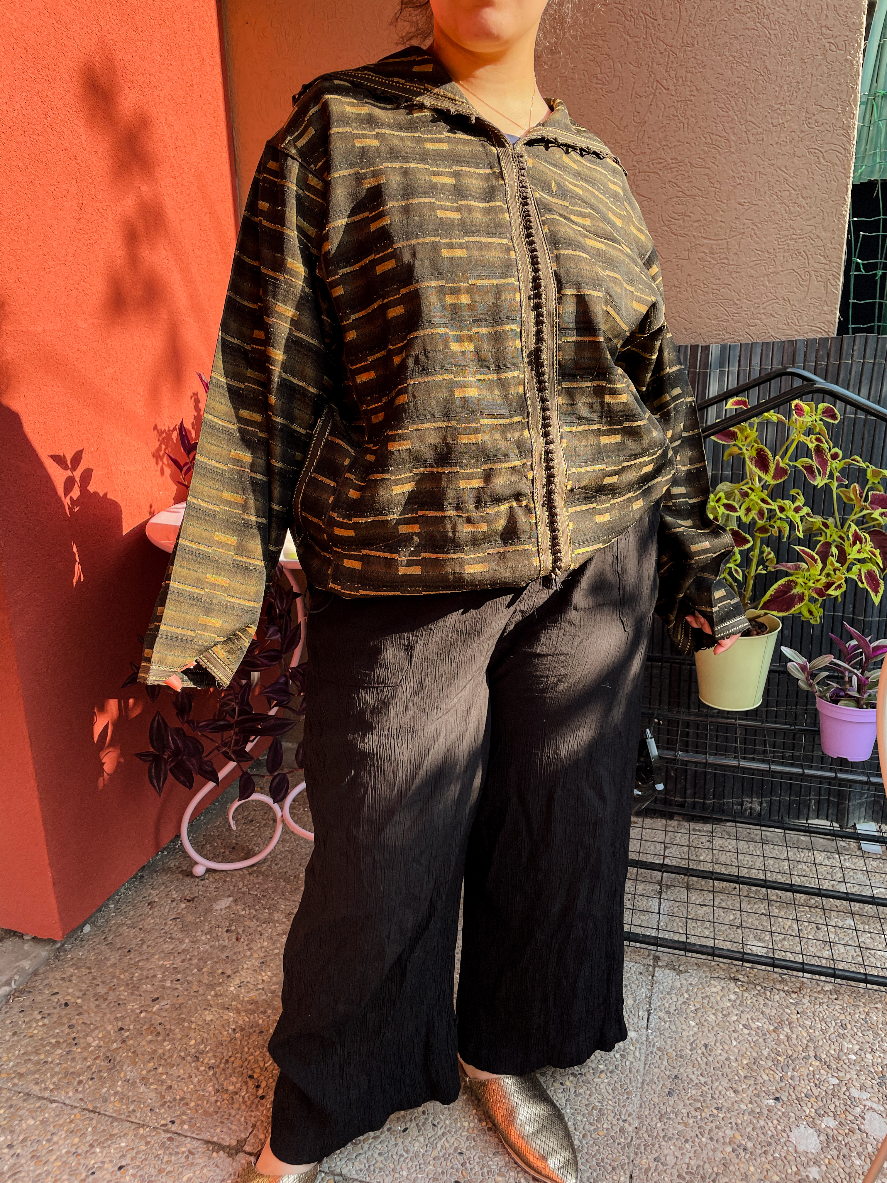 Shiny Jellaba Hoodie UNISEX