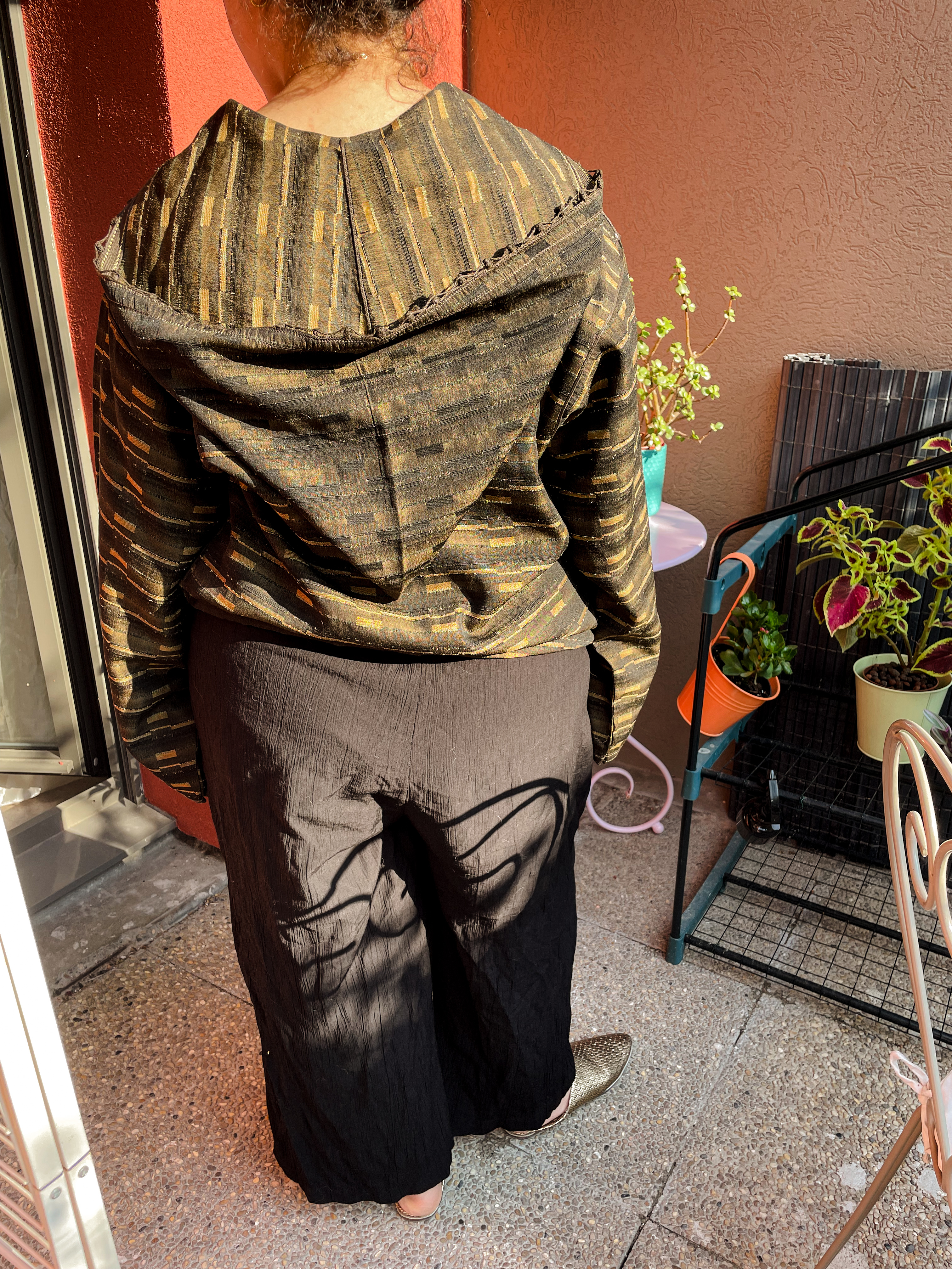 Shiny Jellaba Hoodie UNISEX