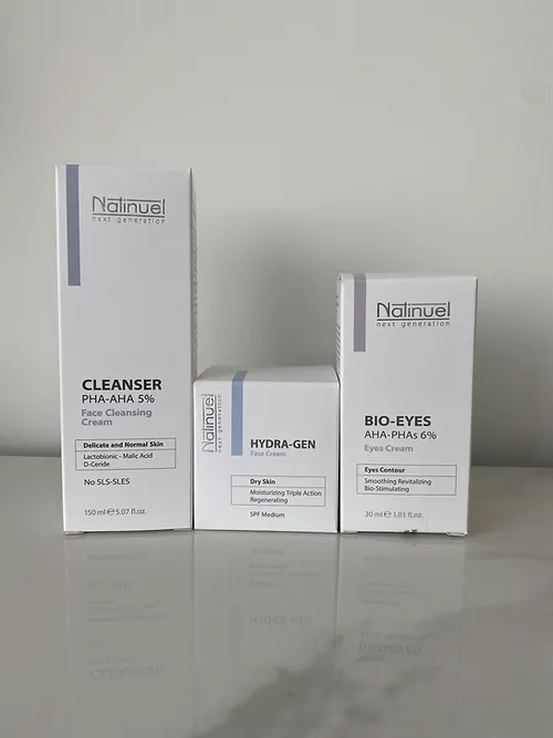 Dehydrated skin set
