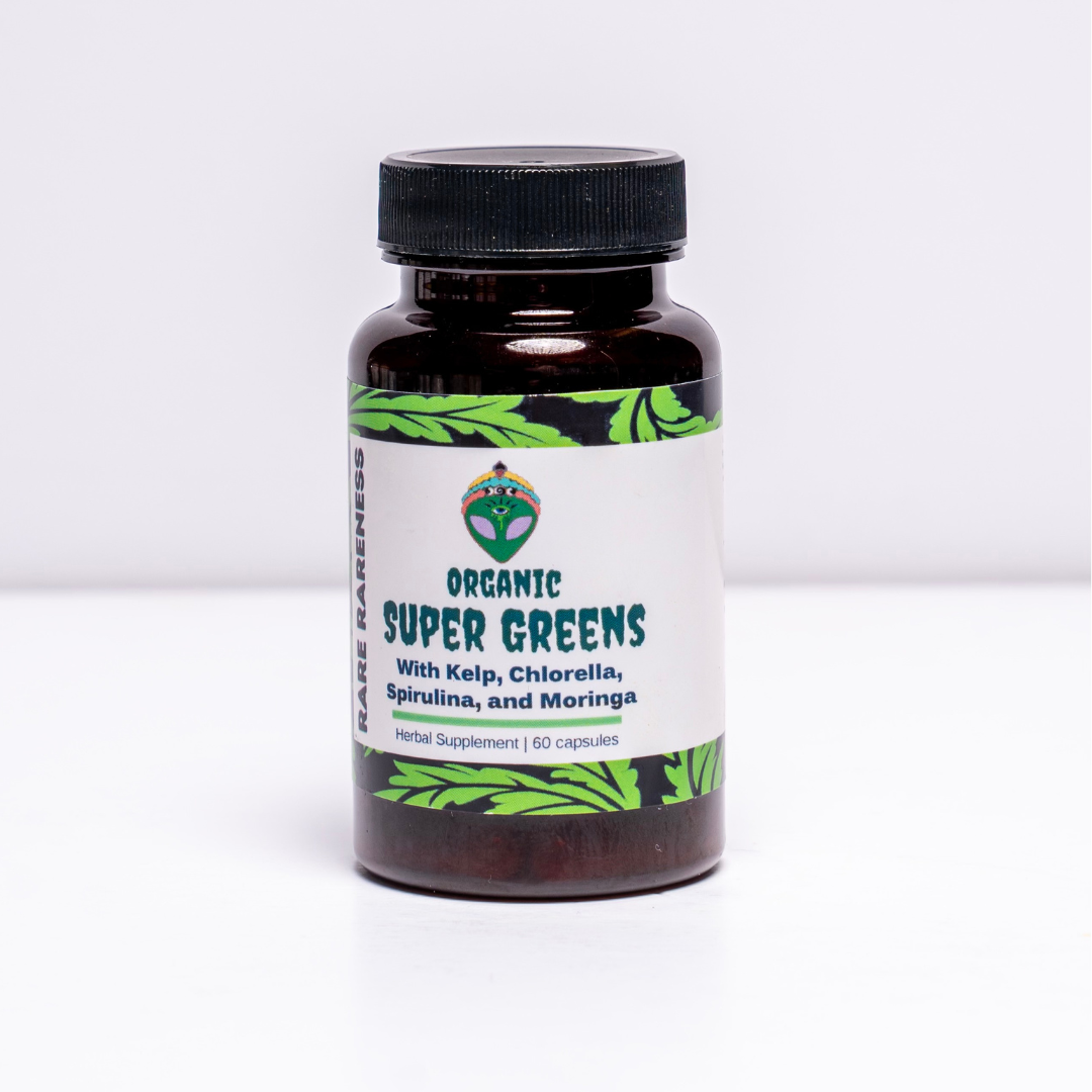 Organic Super Greens: Cleanse & Detoxify Blend 1500mg