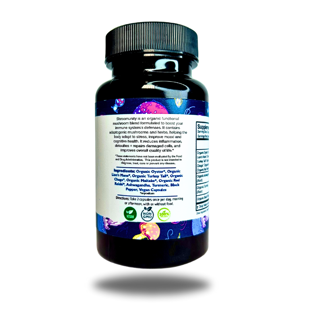 SHROOMUNITY: Mushroom + Adaptogen Blend