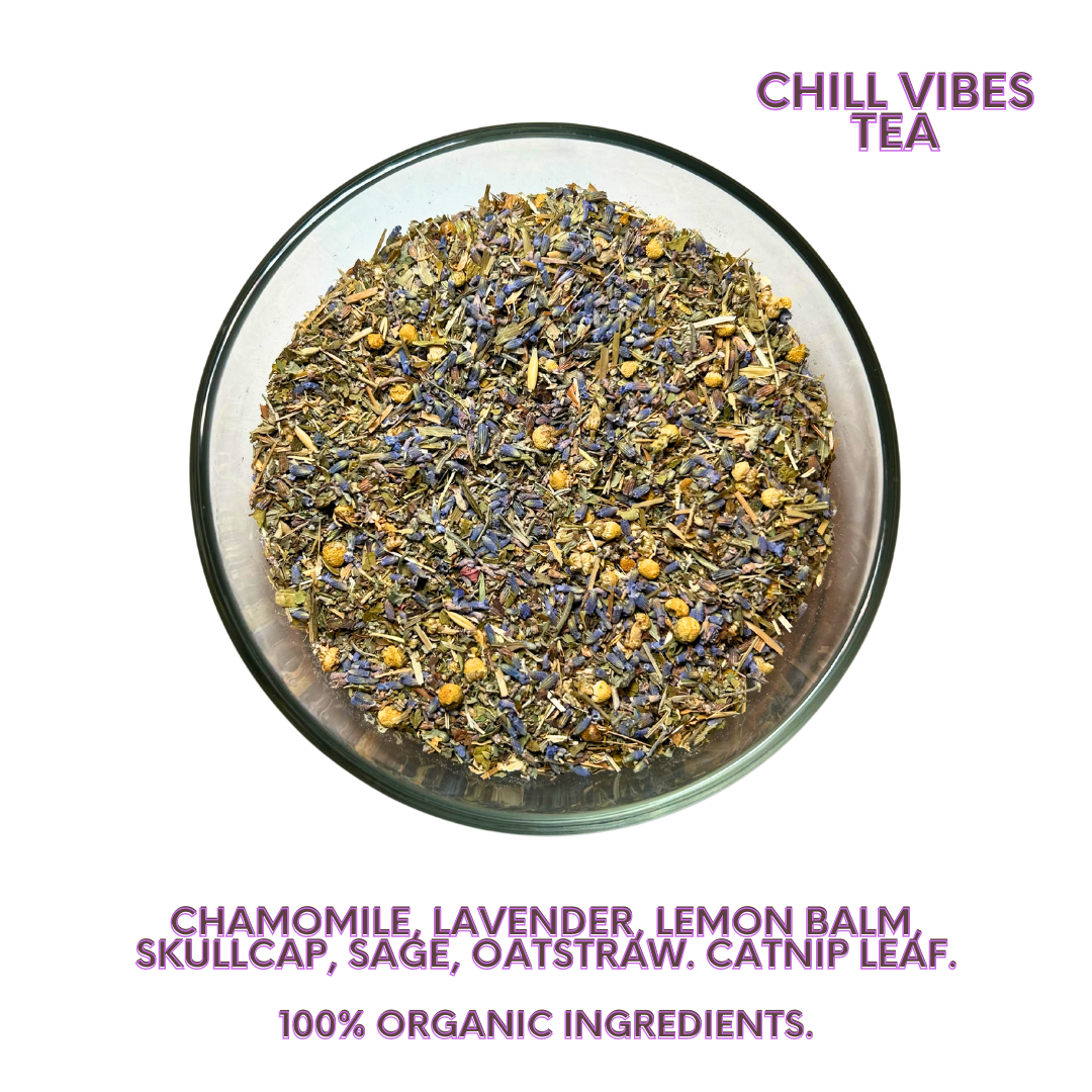 "Chill Vibes" Organic Herbal Tea