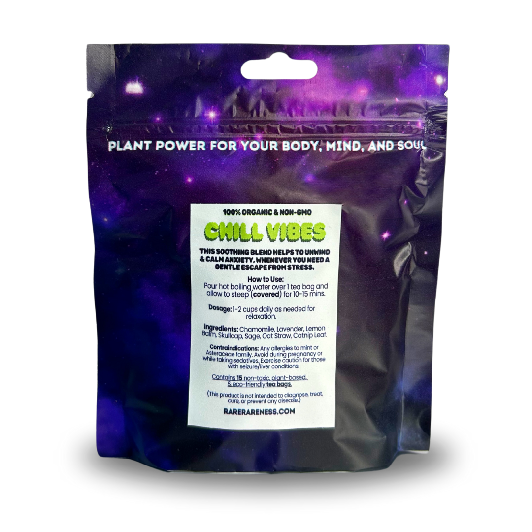 "Chill Vibes" Organic Herbal Tea