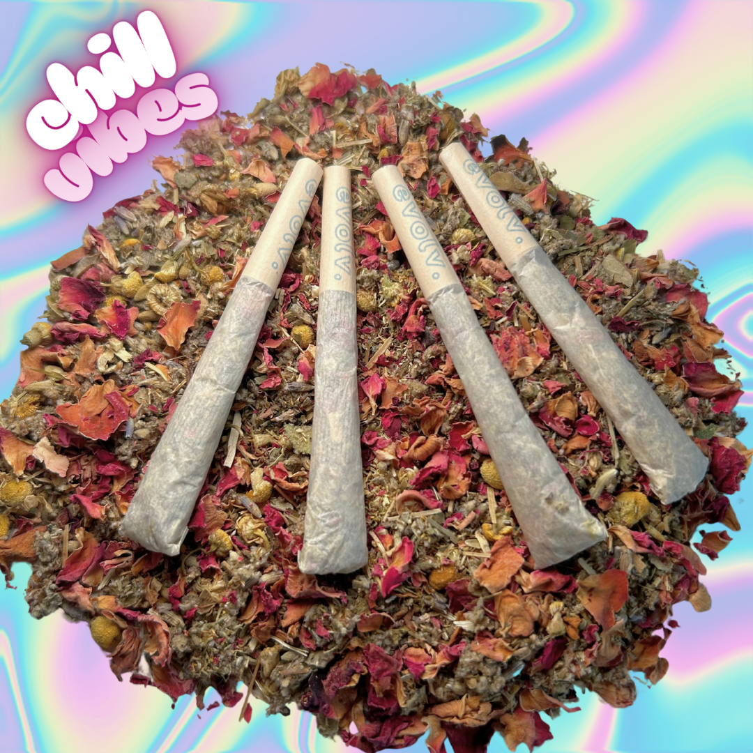 "Chill Vibes" Organic Herbal Smoke Blend