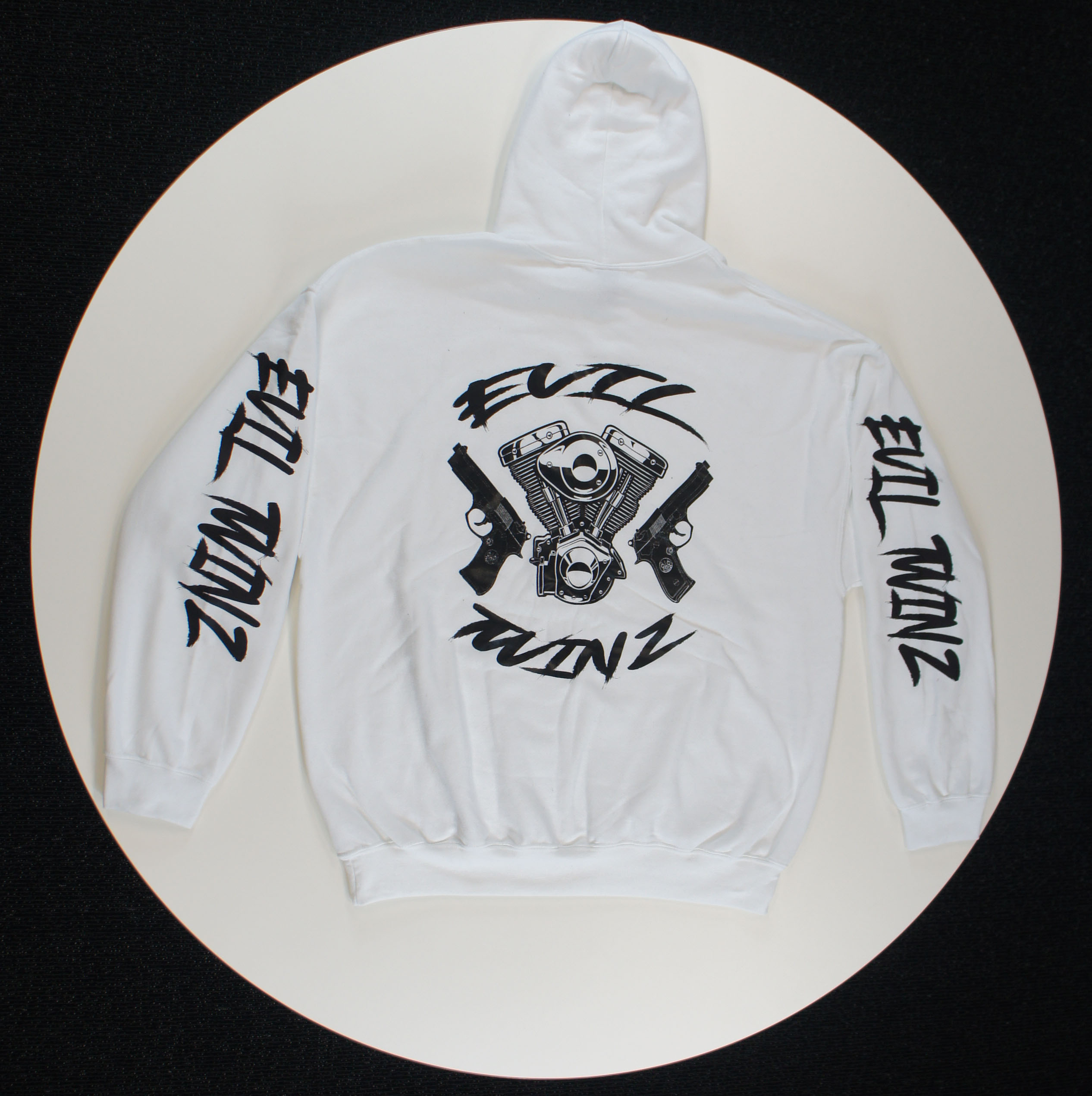 Evil Twinz OG Hoodie White