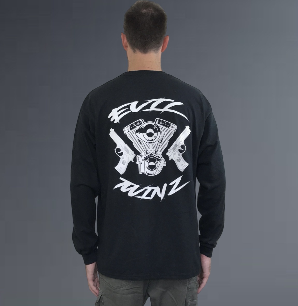 Evil Twinz OG Long sleeve T-shirt Black