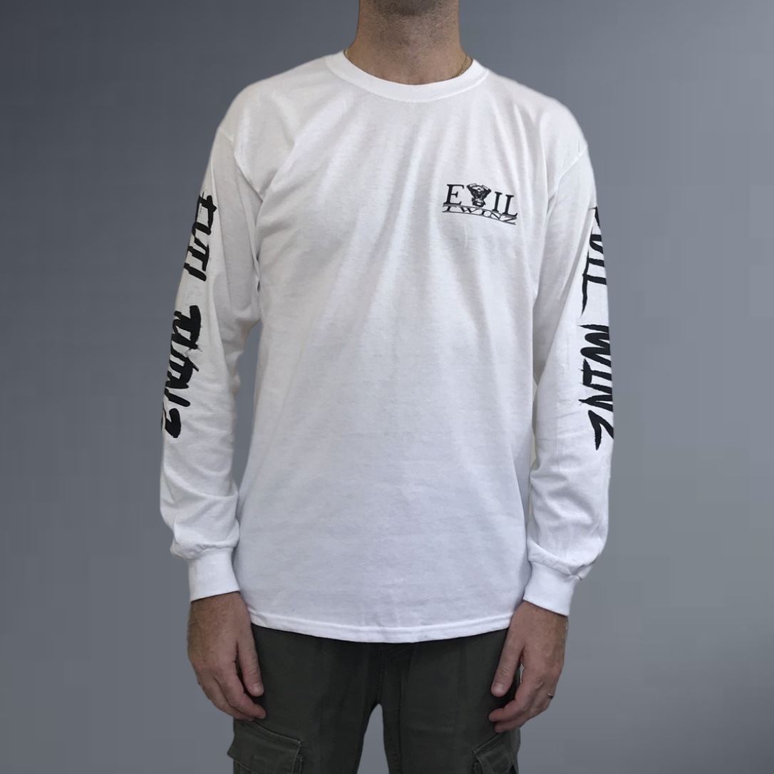 Evil Twinz OG Long sleeve T-shirt White