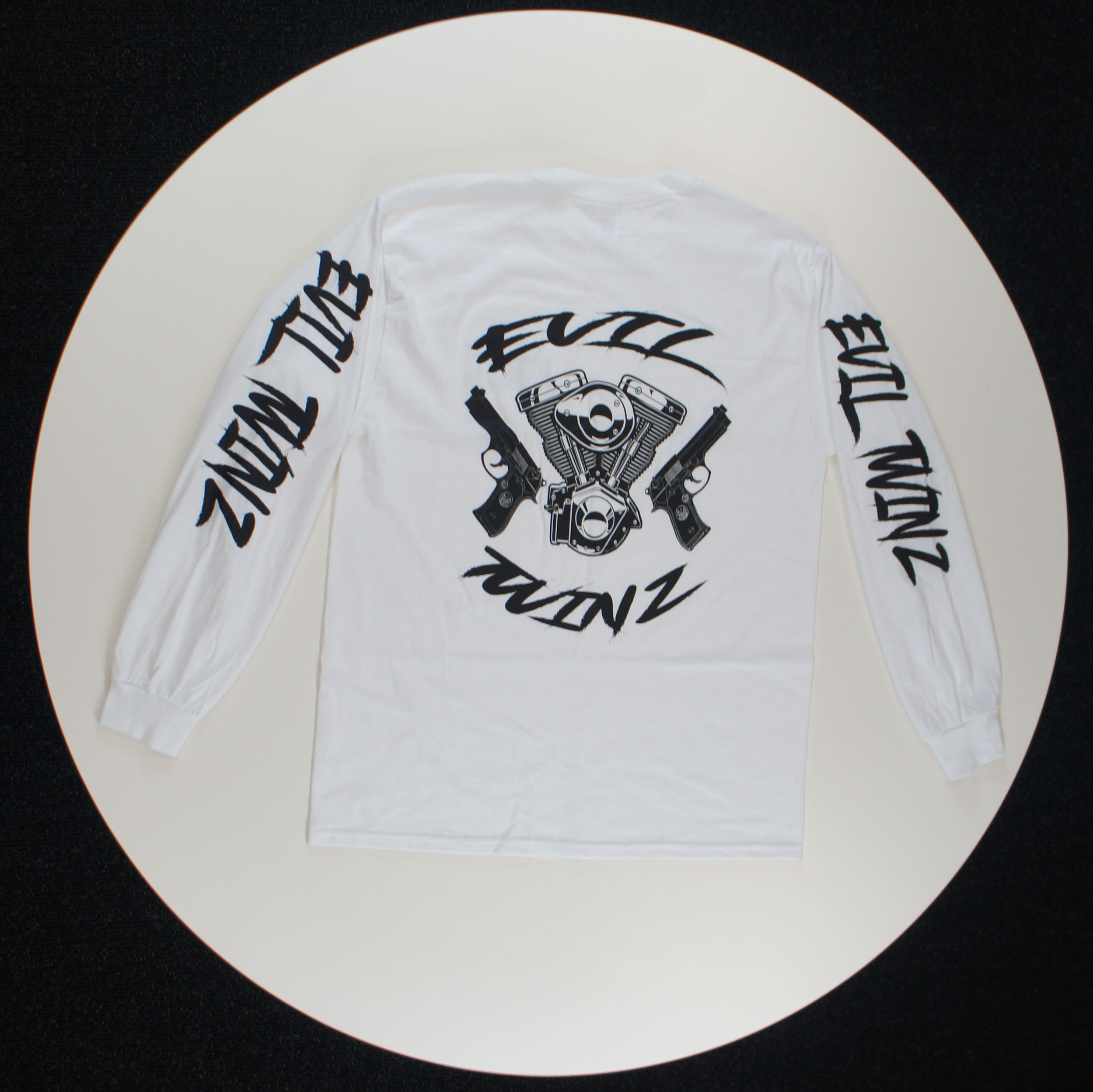 Evil Twinz OG Long sleeve T-shirt White