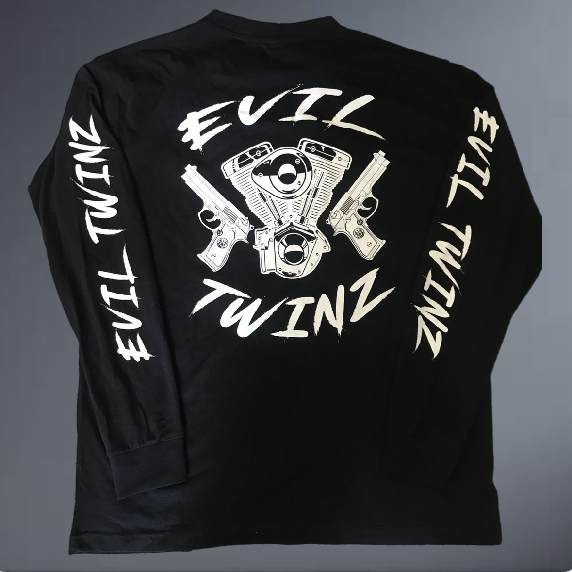 Evil Twinz OG Long sleeve T-shirt Black