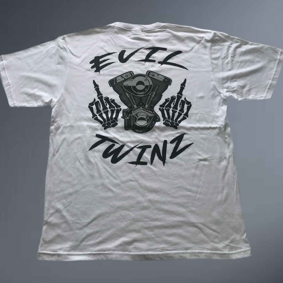 Evil Twinz Attitude T-shirt White