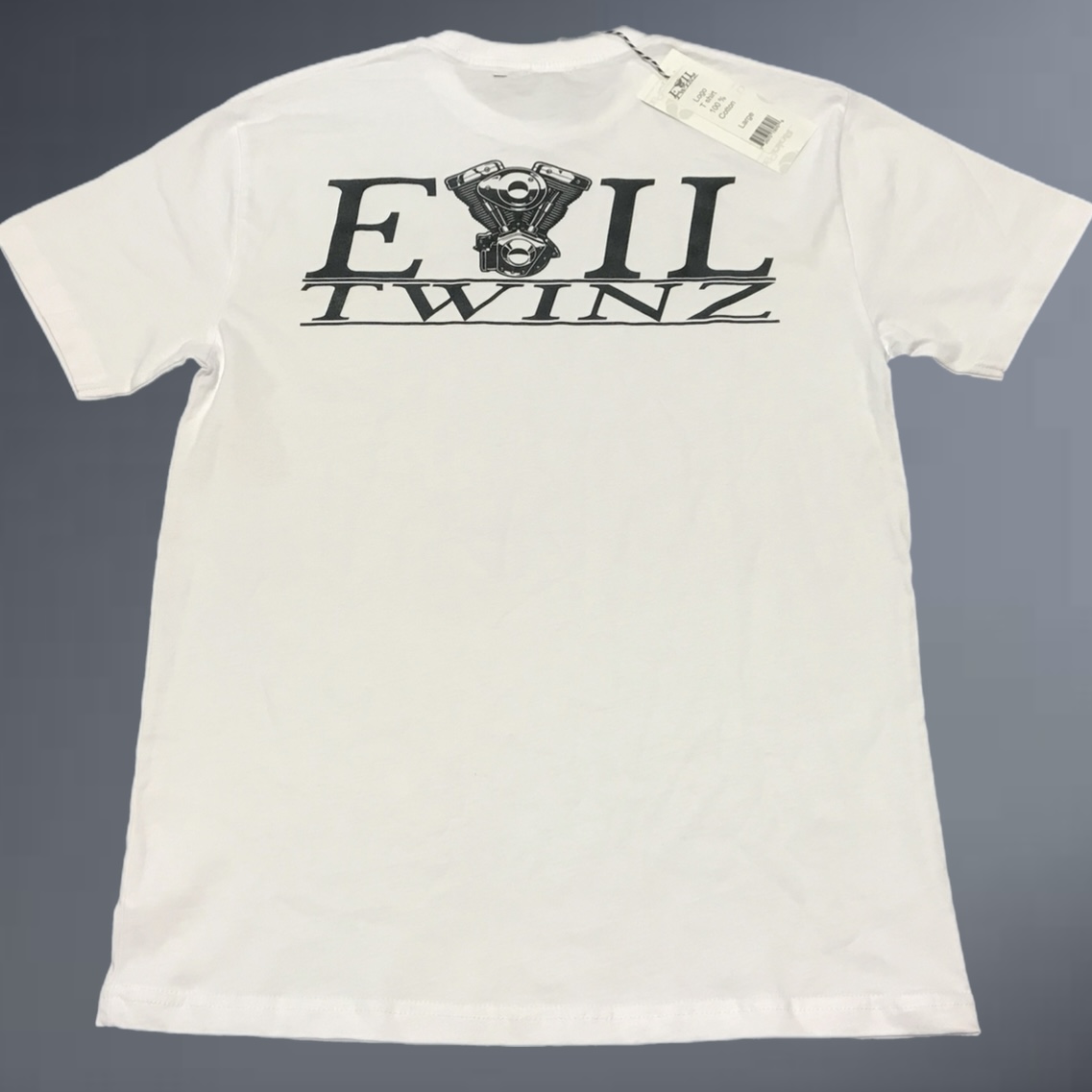 Evil Twinz Logo T-shirt White