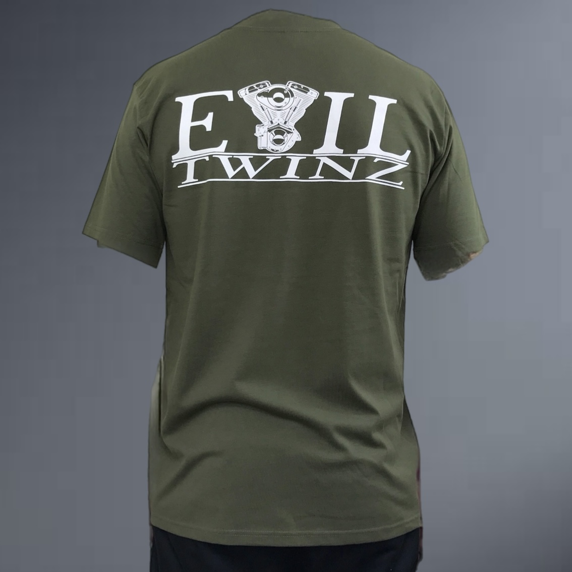 Evil Twinz Logo T-shirt Green