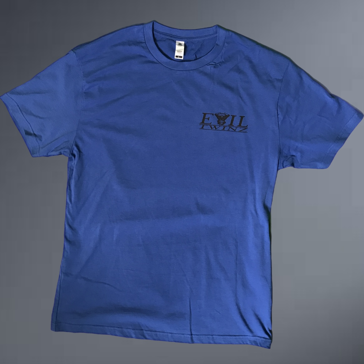 Evil Twinz Attitude T-shirt Blue