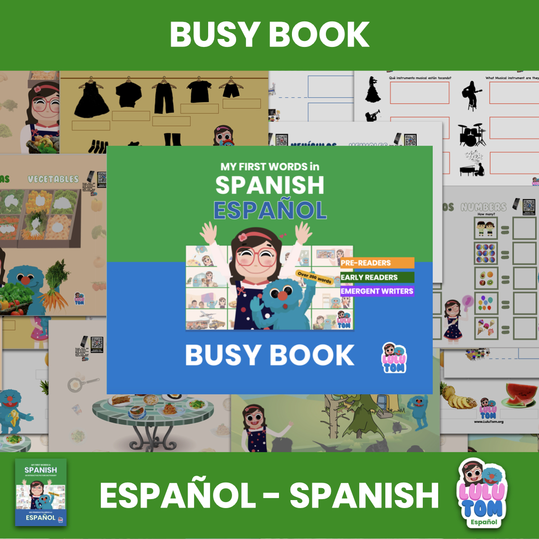 SPA. My First Words Busy Book
