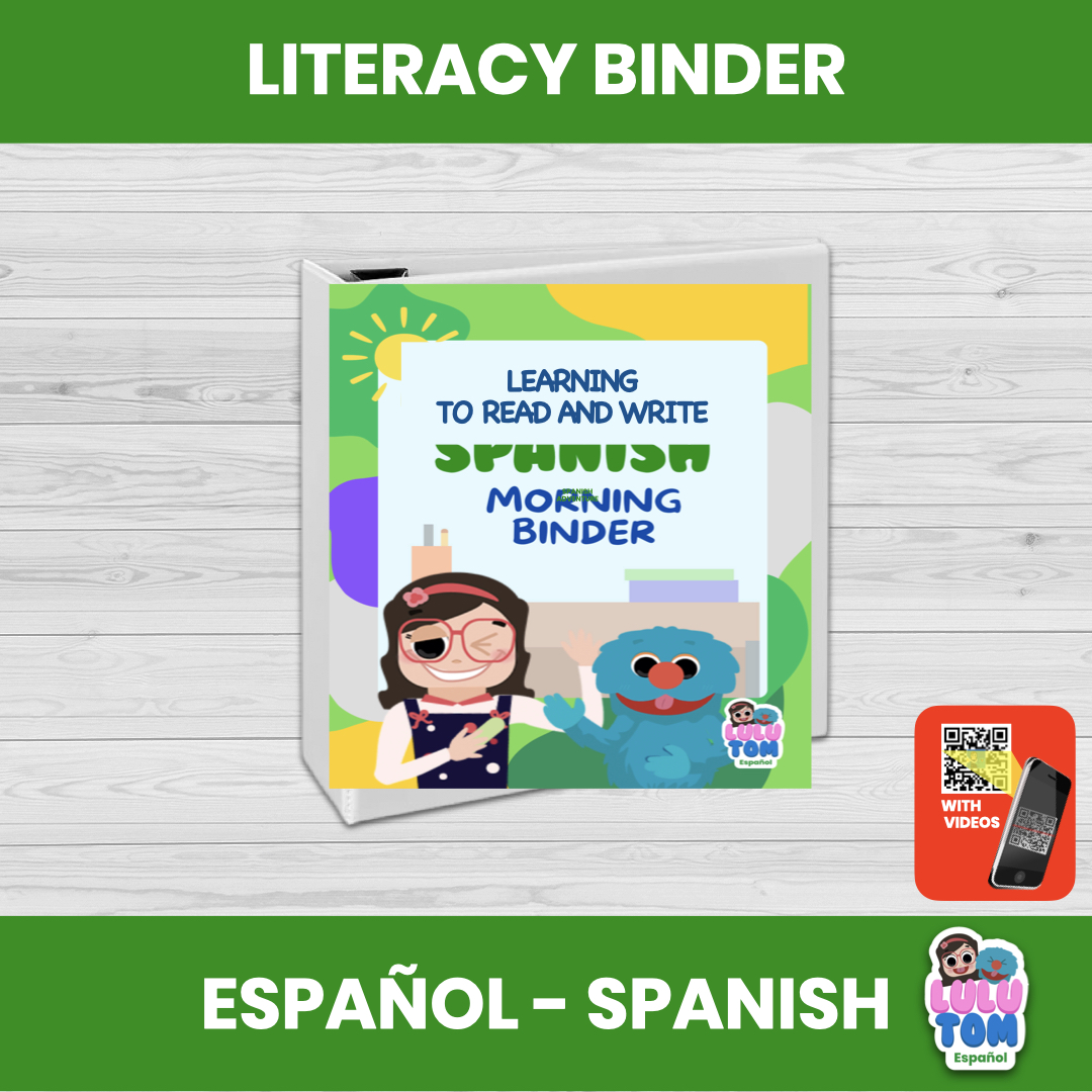 SPA. Literacy binder