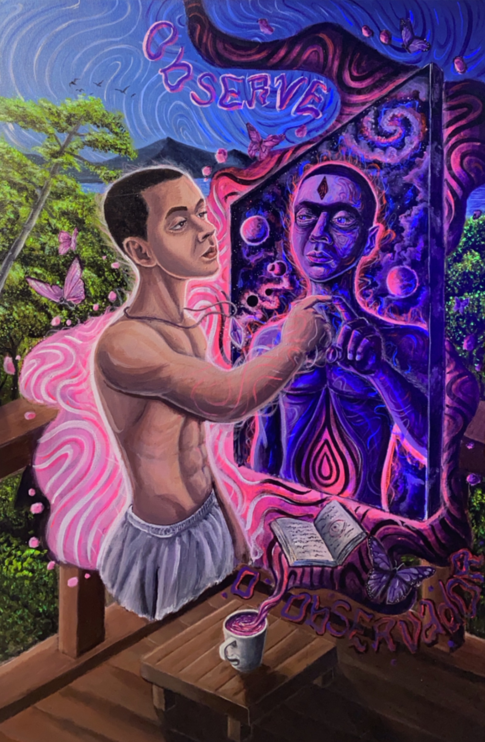 Observe o Observador | 90x60cm