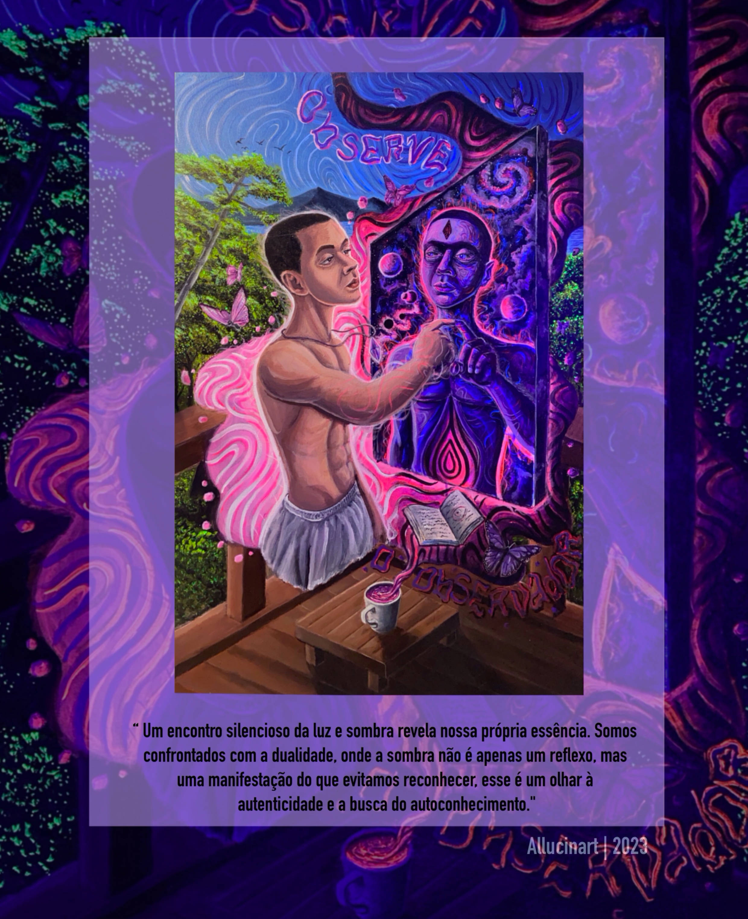 Observe o Observador | 90x60cm