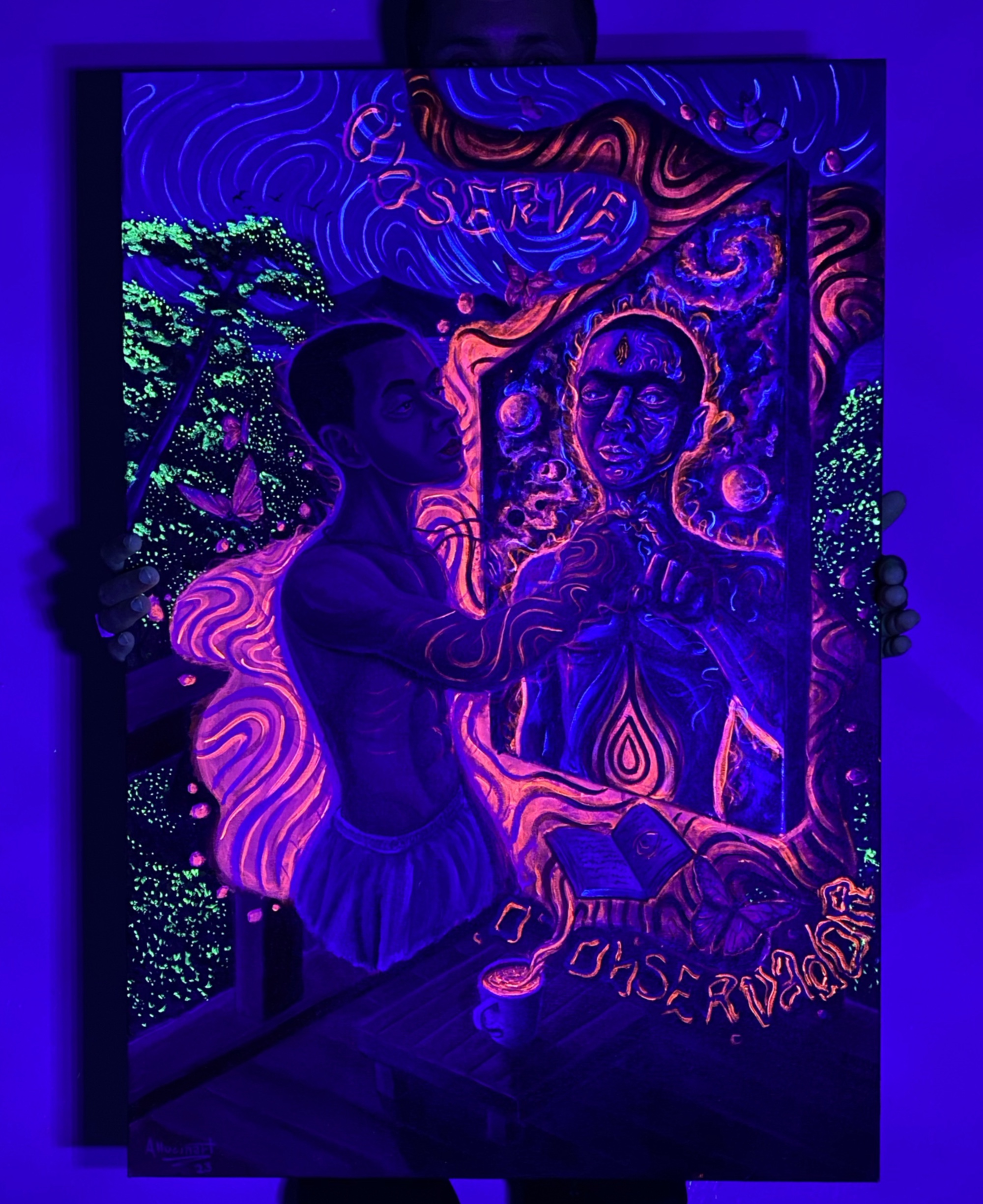 Observe o Observador | 90x60cm