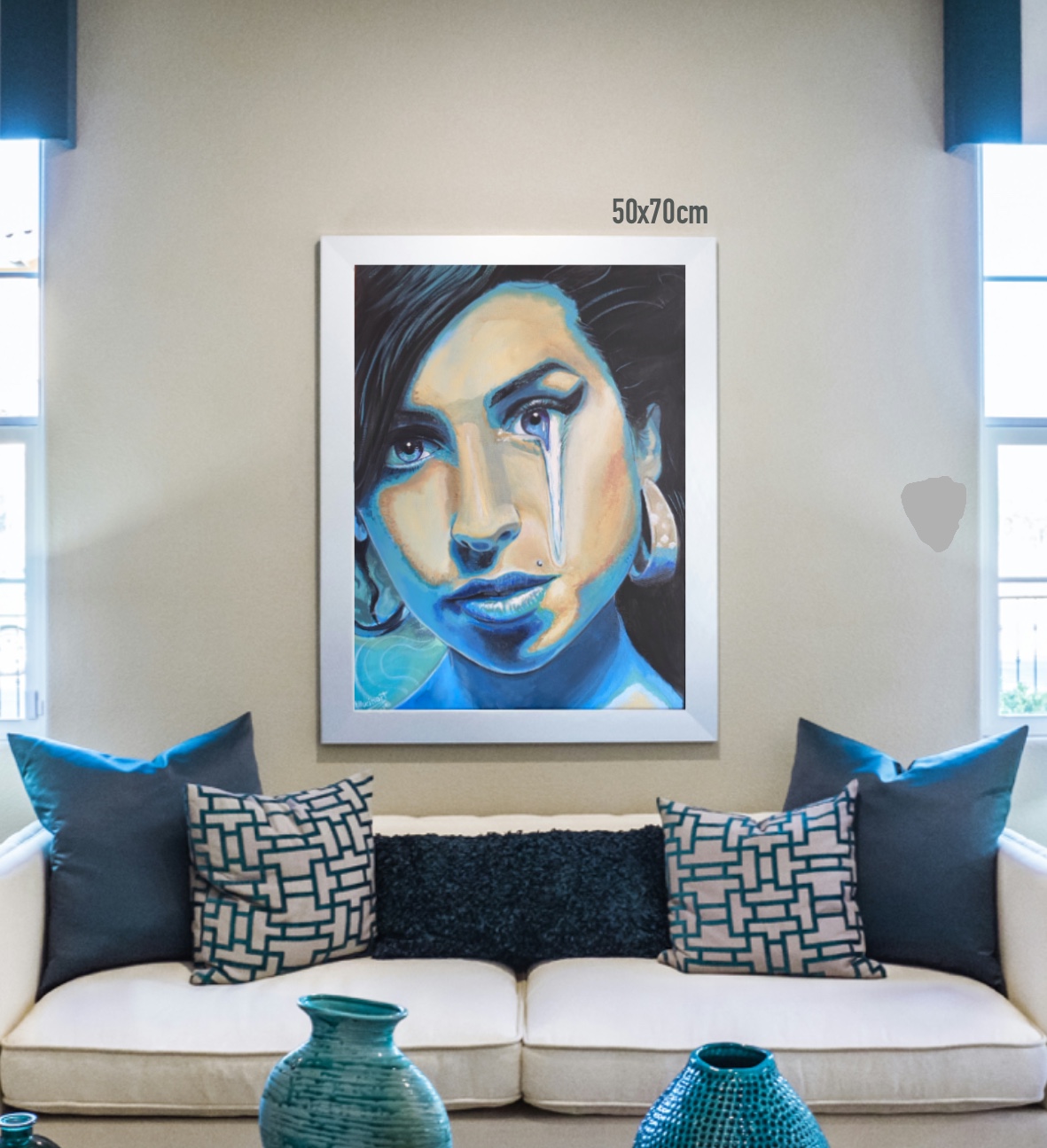 Amy Winehouse | Tela 70x50cm