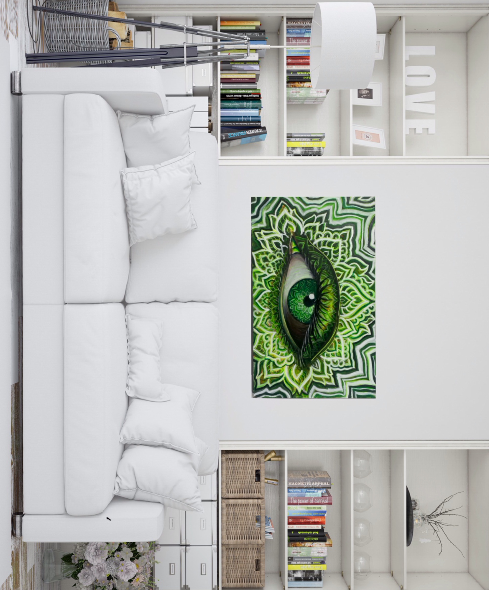 Tranquilidade | Tela 80x50CM