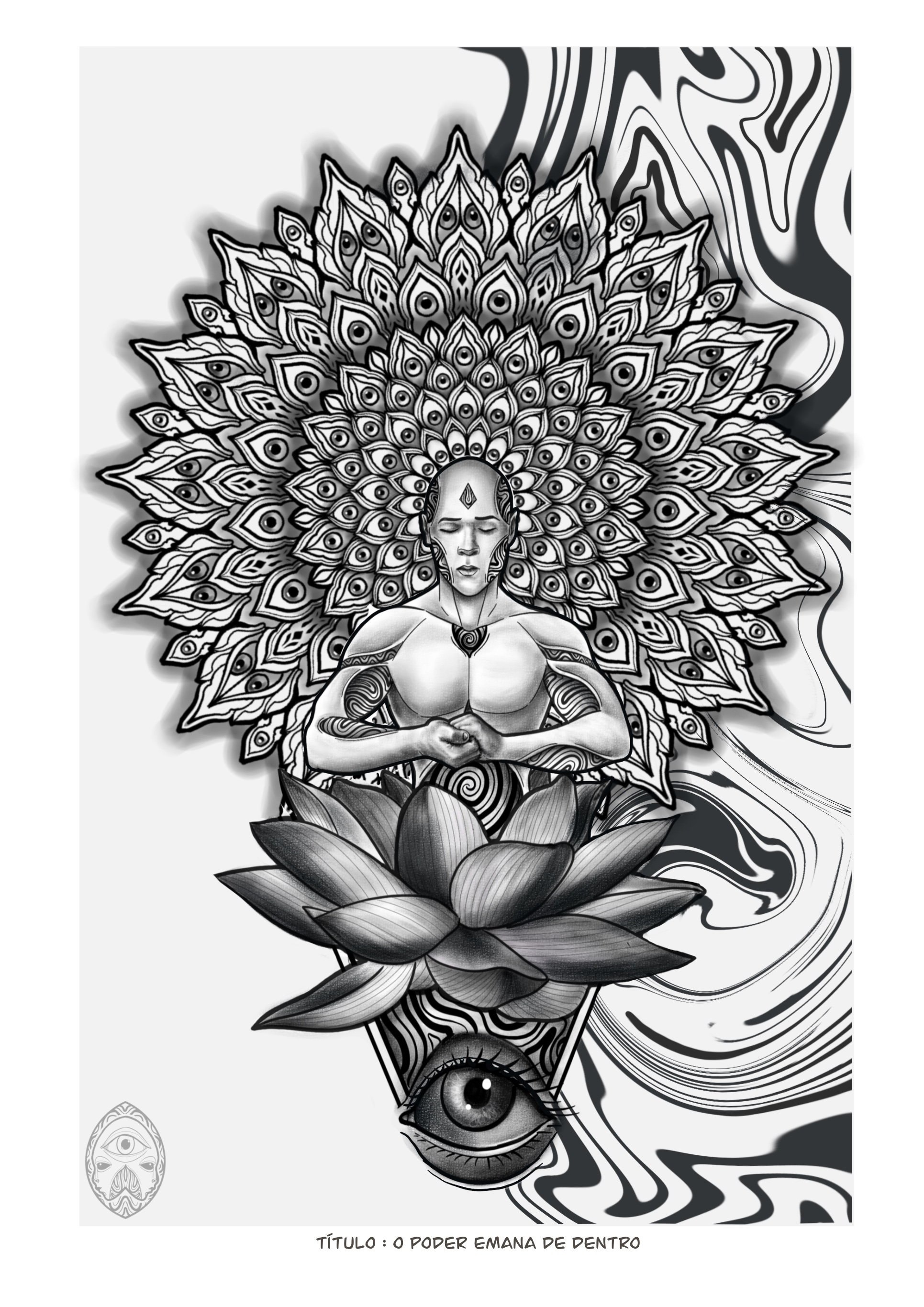 O Poder emana de dentro | Print A3