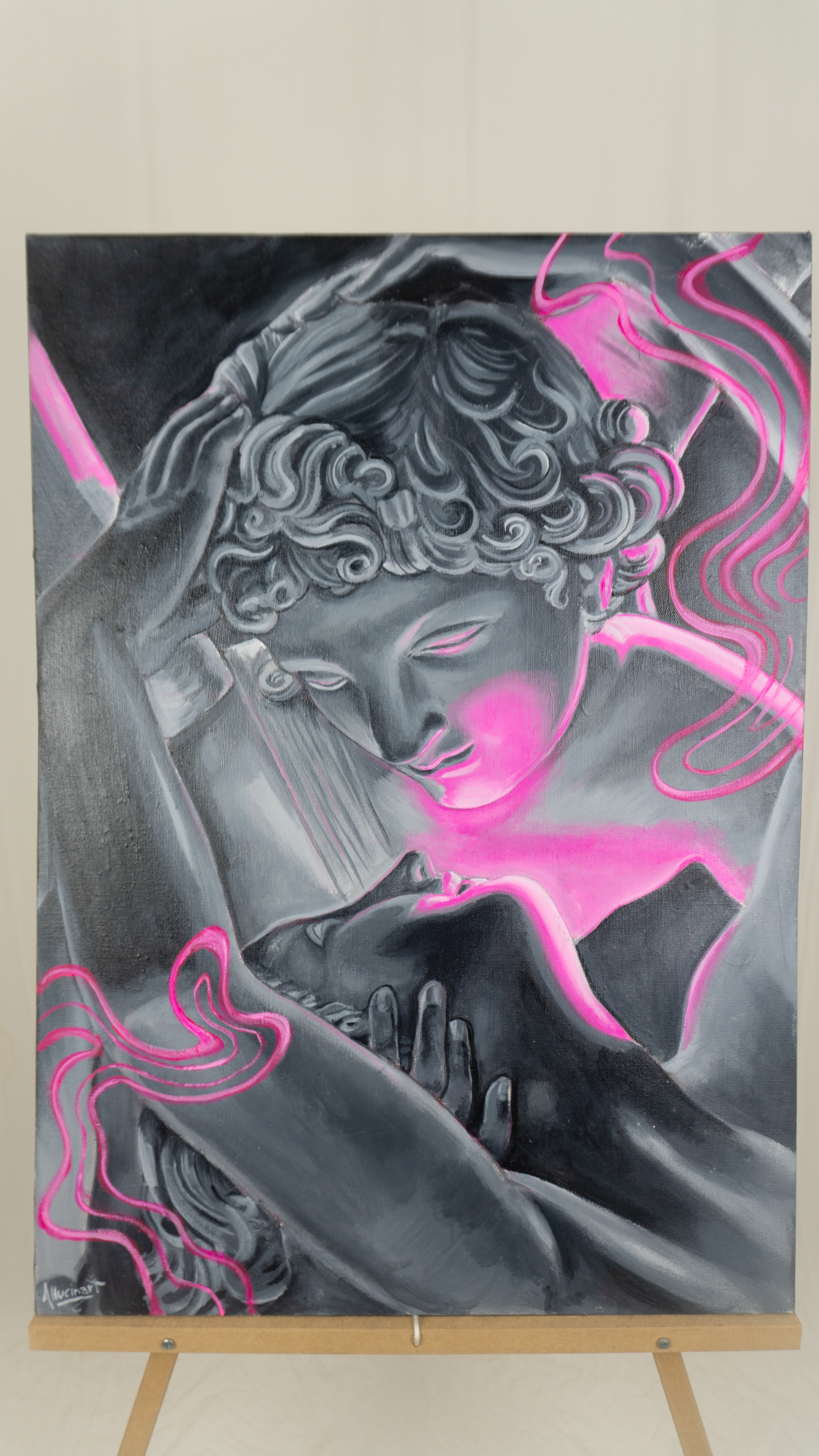 Eros e Psiquê  | 70x50CM | 2024