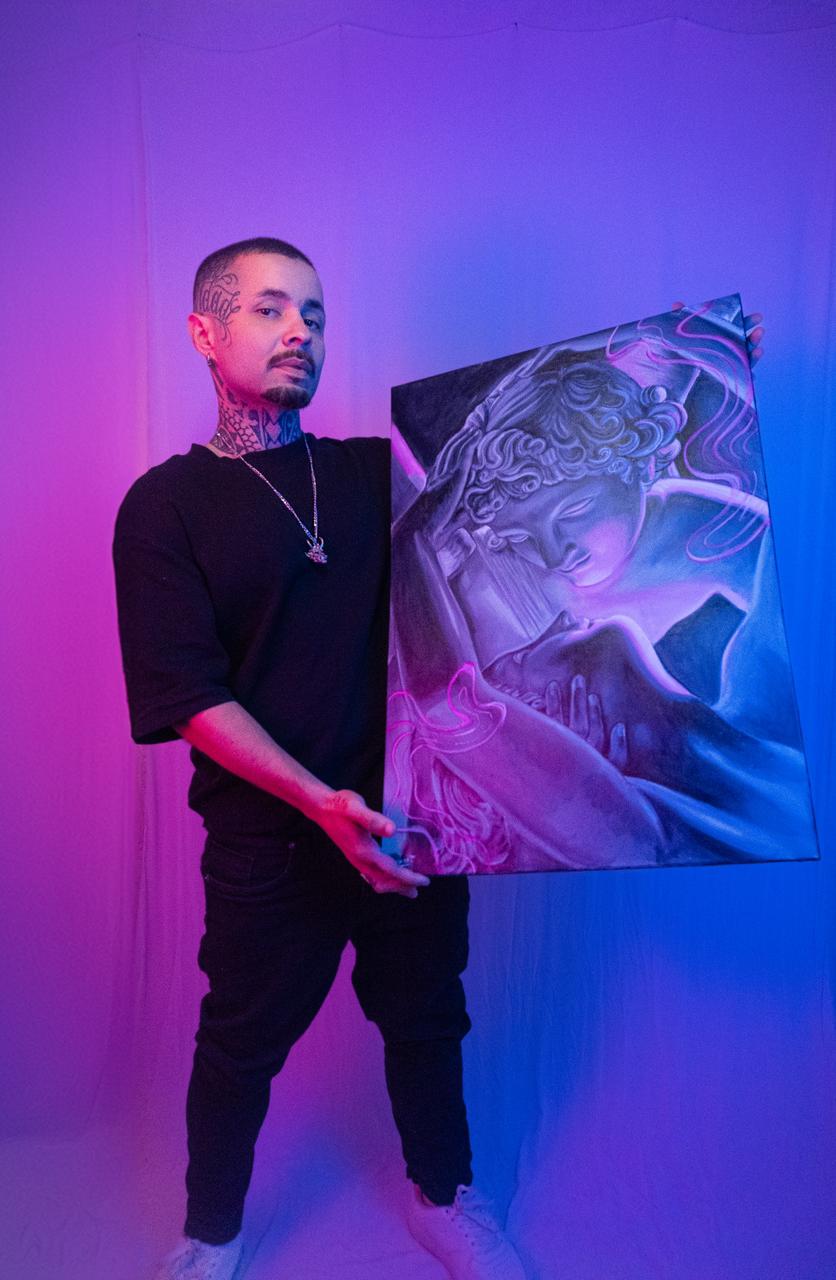 Eros e Psiquê  | 70x50CM | 2024