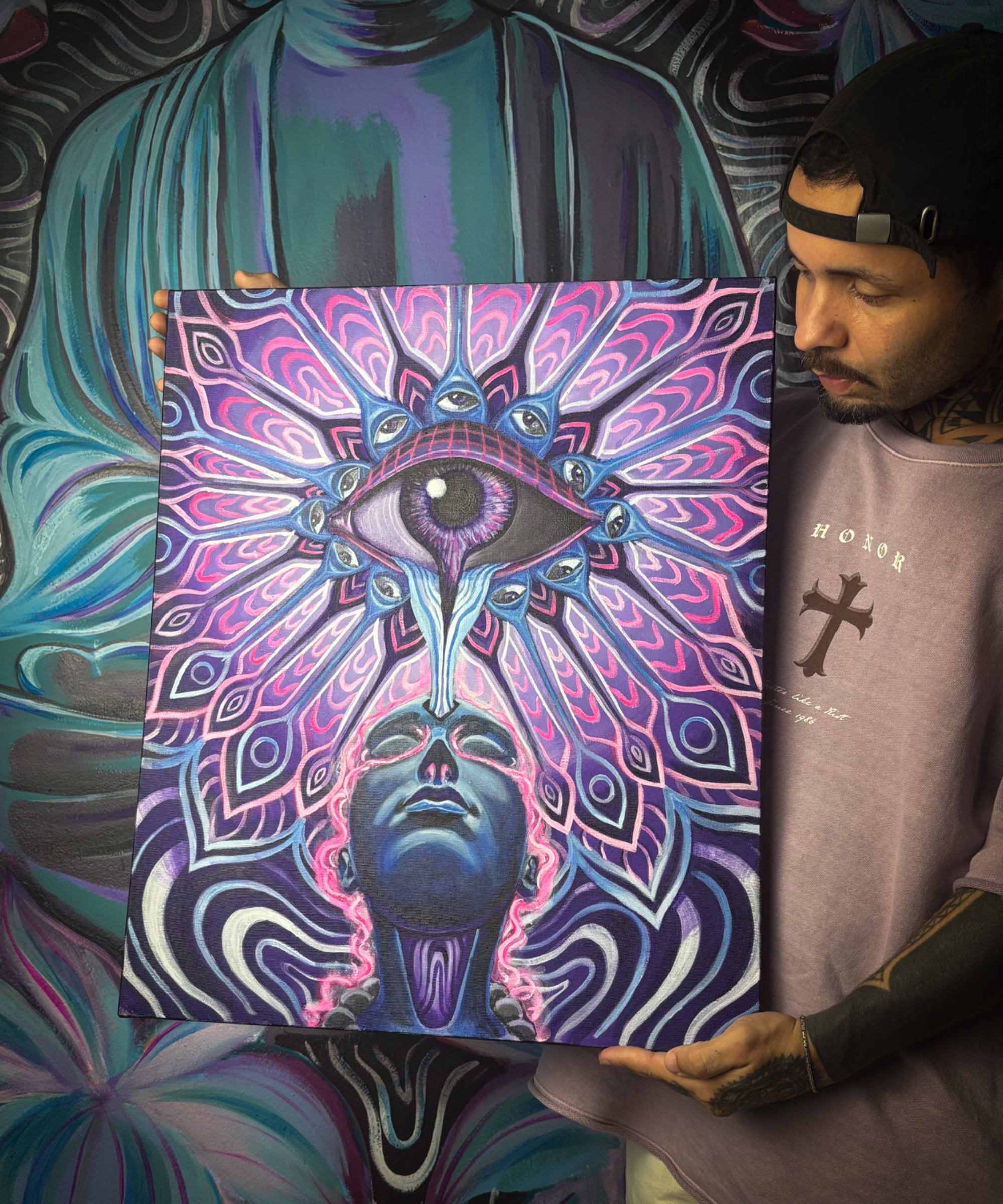 Expansão da Consciência | Expansion of Consciousness |40x60CM | 2025