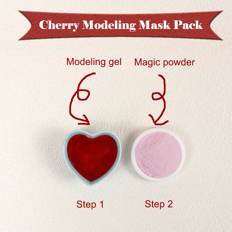 Korean cherry hydrogel modeling mask pack