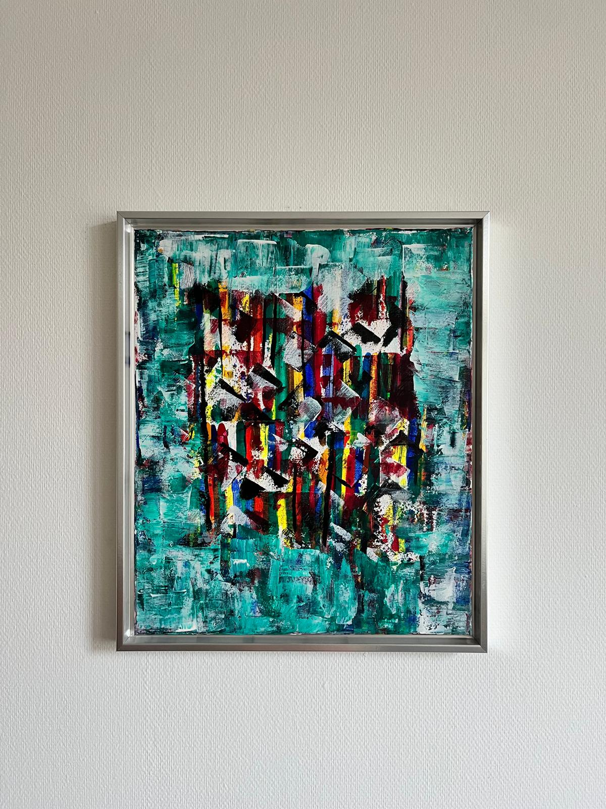 Regenbogen im Gebüsch