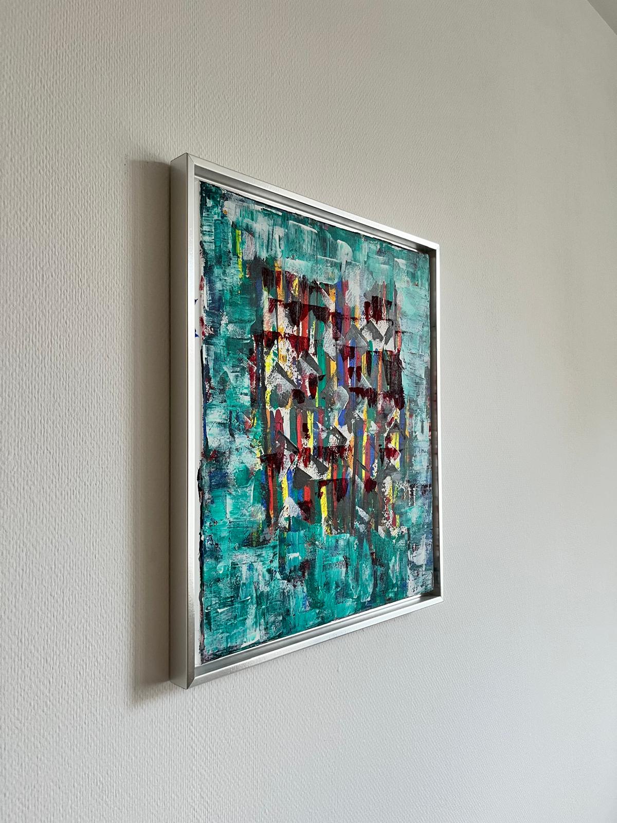 Regenbogen im Gebüsch