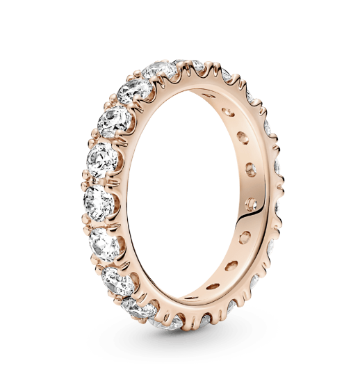 Anillo Pandora En Plata De Ley Eternity Brillante