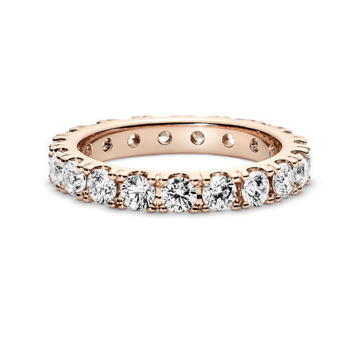 Anillo Pandora En Plata De Ley Eternity Brillante