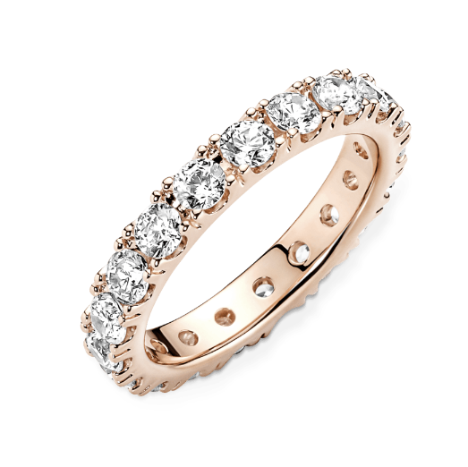 Anillo Pandora En Plata De Ley Eternity Brillante