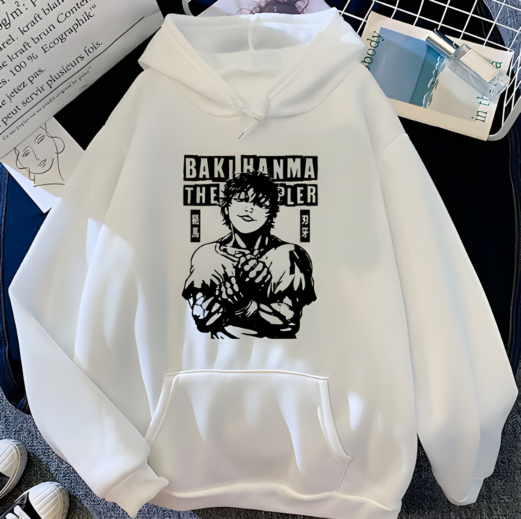 Baki Hanma-Sudadera con capucha