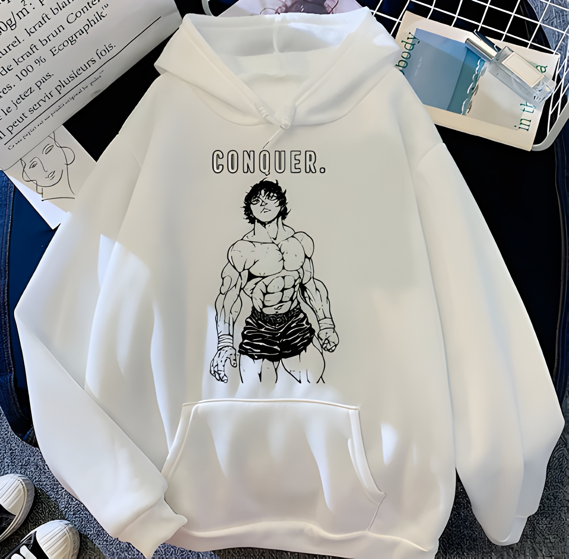 Baki Hanma-Sudadera con capucha