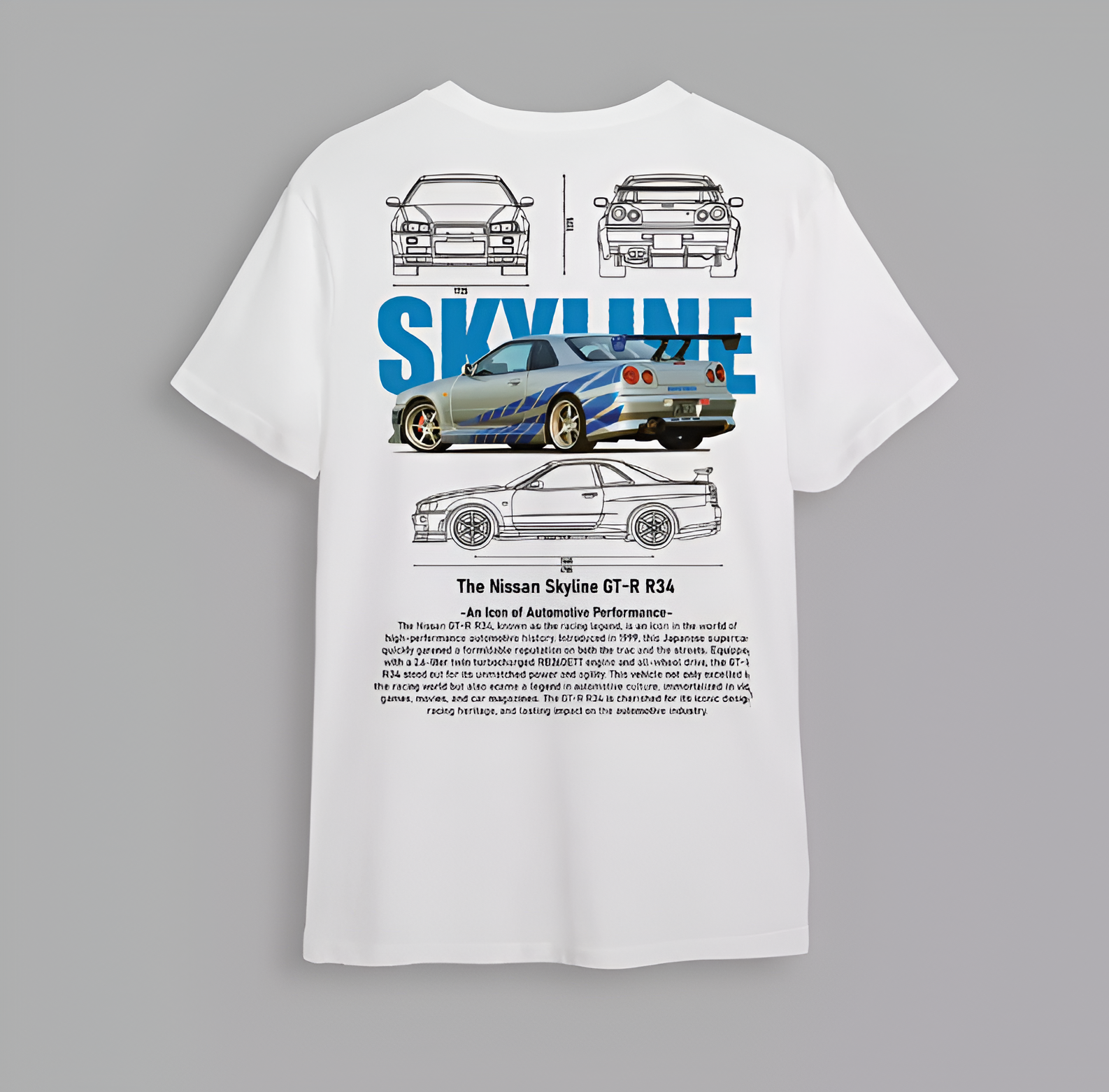 The Nissan GTR Skyline Camiseta