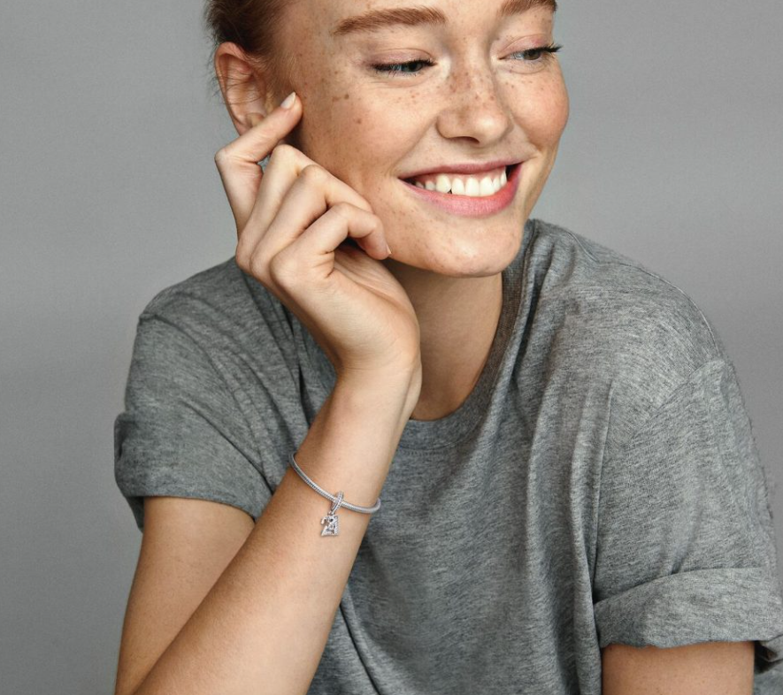 PANDORA 21st Celebration Dangle Charm