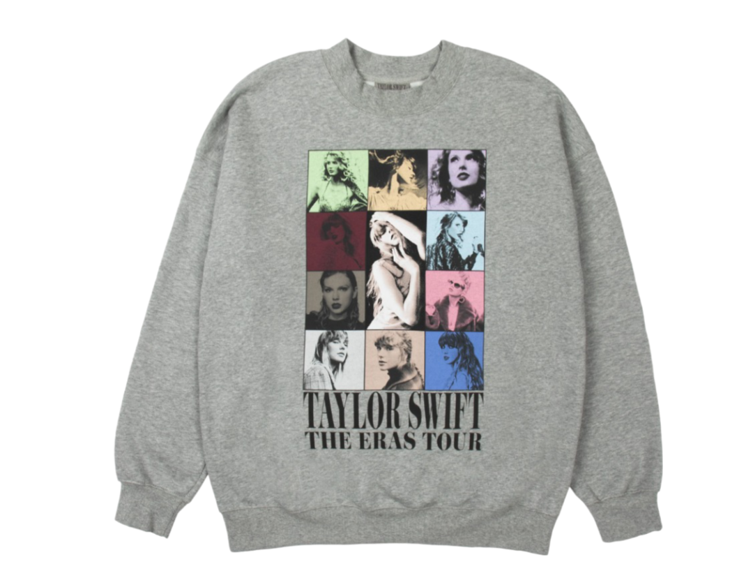 Taylor Swift | The Eras Tour II Gray Crewneck